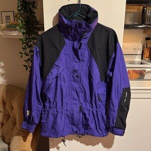 Vintage Y2K Helly Hansen Violet Tech Ski Parka Coat